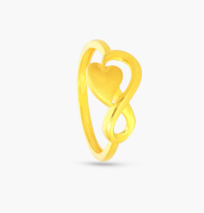 The Infinity Heart Ring
